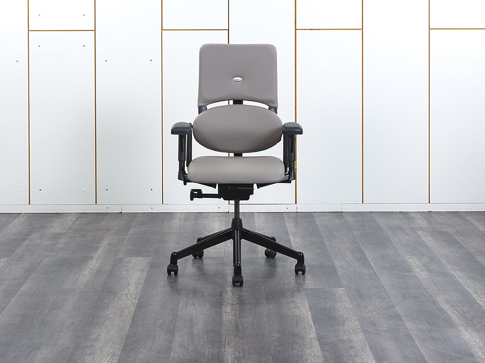 Офисное кресло руководителя  SteelCase Кожа Бежевый Please 1  (КРКБ-05102)
