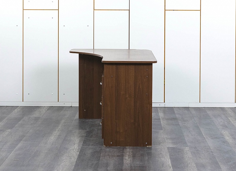 Комплект офисной мебели стол с тумбой  1 400х900х800 ЛДСП Орех   (СПУХ2к-19092)