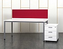 Купить Комплект офисной мебели стол с тумбой  1 600х800х750 ЛДСП Белый   (СППБК2-01061)