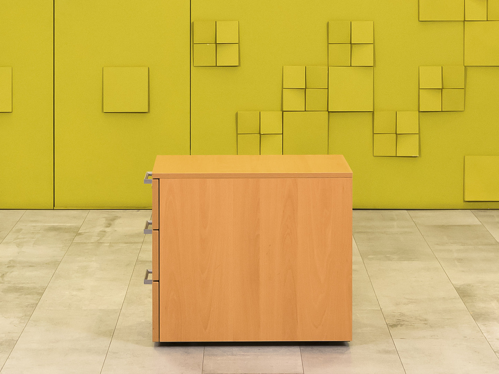 Офисная тумба выкатная Steelcase ЛДСП Ольха Германия  ТВ3ЯЛ-30016
