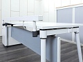 Кабинет руководителя Herman Miller 1 800х880х820 ЛДСП Белый   (КРБ-13112)