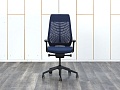 Офисное кресло руководителя  INTERSTUHL Ткань Синий JOYCEis3  (КРТН-28083)