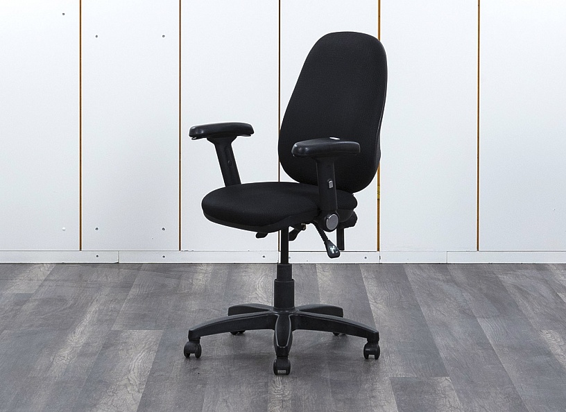 Офисное кресло для персонала   Ткань Черный   (КПТЧ7-31052)