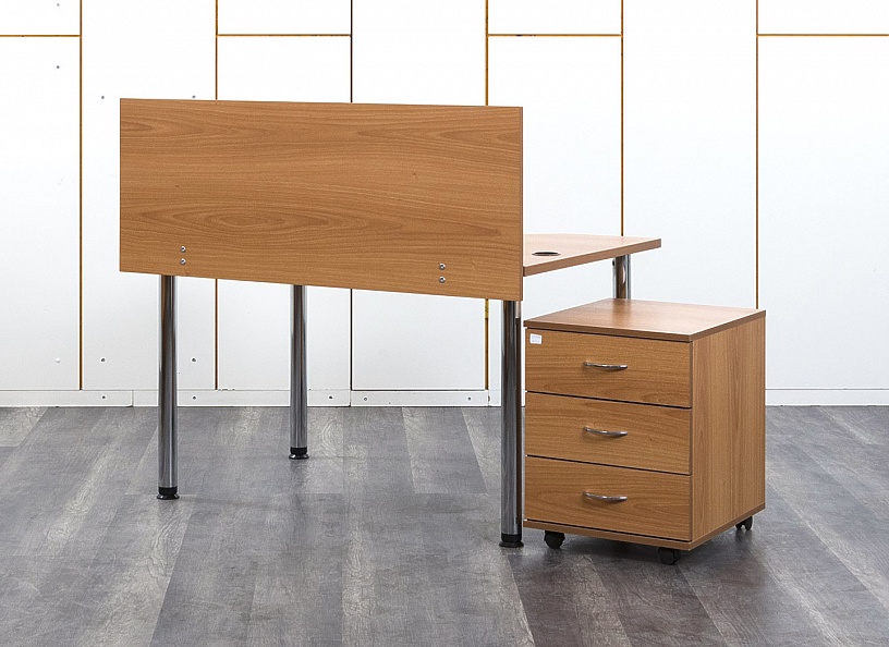 Комплект офисной мебели стол с тумбой  1 200х800х750 ЛДСП Ольха   (СПЭЛК-13042)