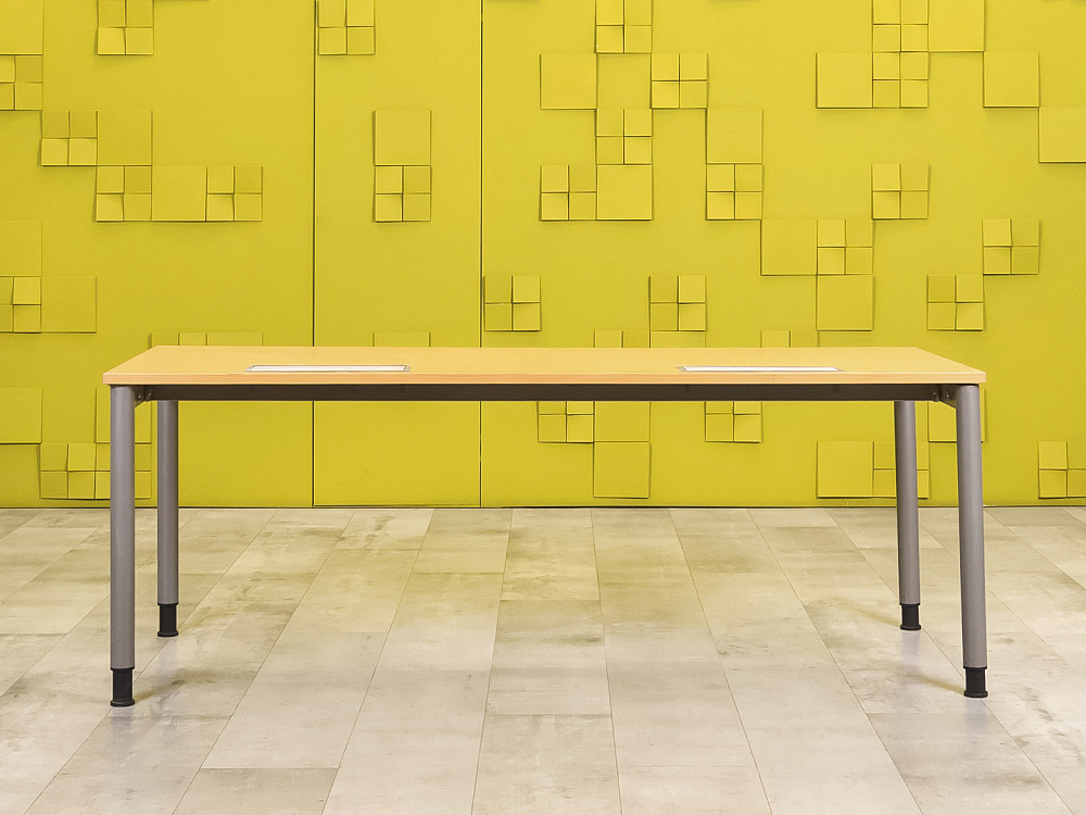 Стол для руководителя  Steelcase ЛДСП Бук Германия  СРПВ-23036