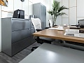 Комплект офисной мебели Herman Miller 3 200х1 800х1 000 ЛДСП Орех   (КОМХ-17082)