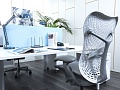 Комплект офисной мебели Herman Miller 2 800х1 630х750 ЛДСП Белый   (КОМБ1-30033)