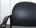 Купить Конференц кресло для переговорной  Черный Кожзам    (УНКЧ1-08101)