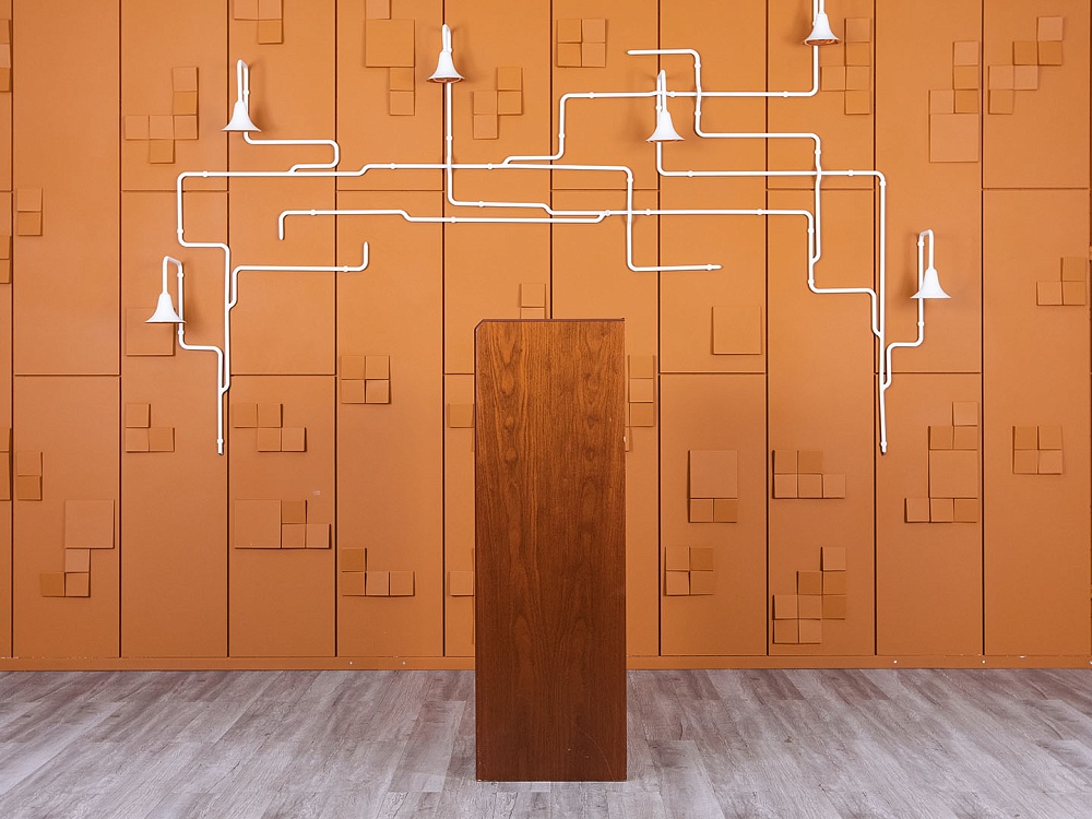 Шкаф для документов ORA 930х460х1 380 Шпон Вишня   (ШД2ДШ-27065)