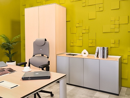 Стол для руководителя BENE 1800x900 МДФ Бук Австрия_КРВ-231223