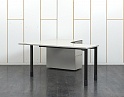 Купить Комплект офисной мебели стол с тумбой Bene 1 600х1 600х750 ЛДСП Серый   (СПУСКп-18081)