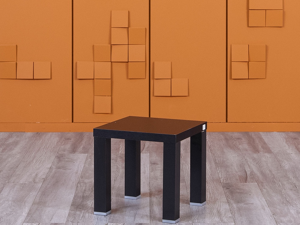 Журнальный столик  345х345х335 ЛДСП Черный   (СЖПЧ-28025)