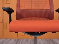 Офисное кресло для персонала  SteelCase Сетка Оранжевый Think  (КПСО-25124)