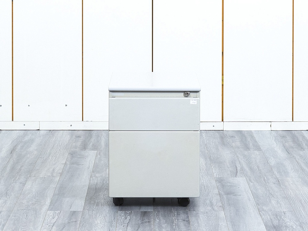 Офисная тумба выкатная SteelCase 415х555х555 Металл Серый   (ТВ2ЯМ1-15113)
