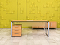 Стол для руководителя  Steelcase ЛДСП Ольха Франция  СРПЛ2-04026