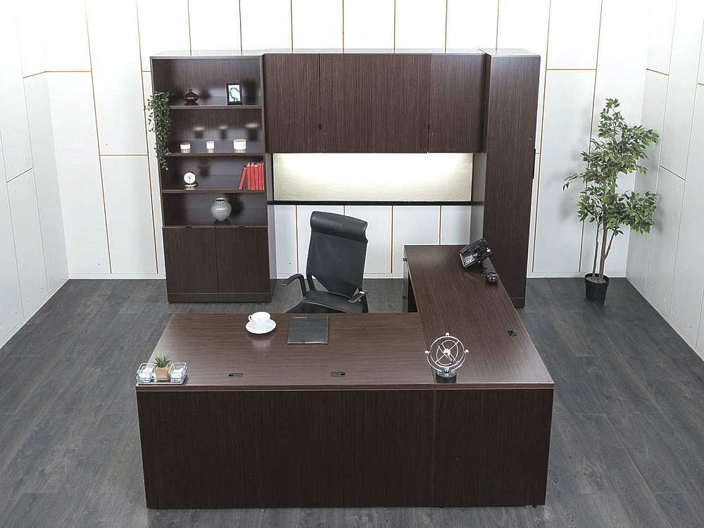 Кабинет руководителя Walter Knoll 2 130х1 830х750 ЛДСП Венге   (КРЕ-15091)