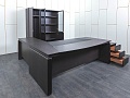 Кабинет руководителя EUR/QUARANTA  2 300х2 200х750 Шпон Венге   (КРЕ-28121)