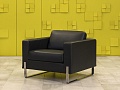Мягкое кресло MyTurn Sofa 10 Profim Экокожа Чёрный Польша  КНКЧ-26025