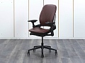 Офисное кресло руководителя  SteelCase Кожа Коричневый Leap B  (КРКК-30112)