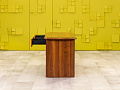 Тумба греденция  GOODFURNITURE CANNES 1250х540х655 МДФ Орех   Италия_ГРХ-141124