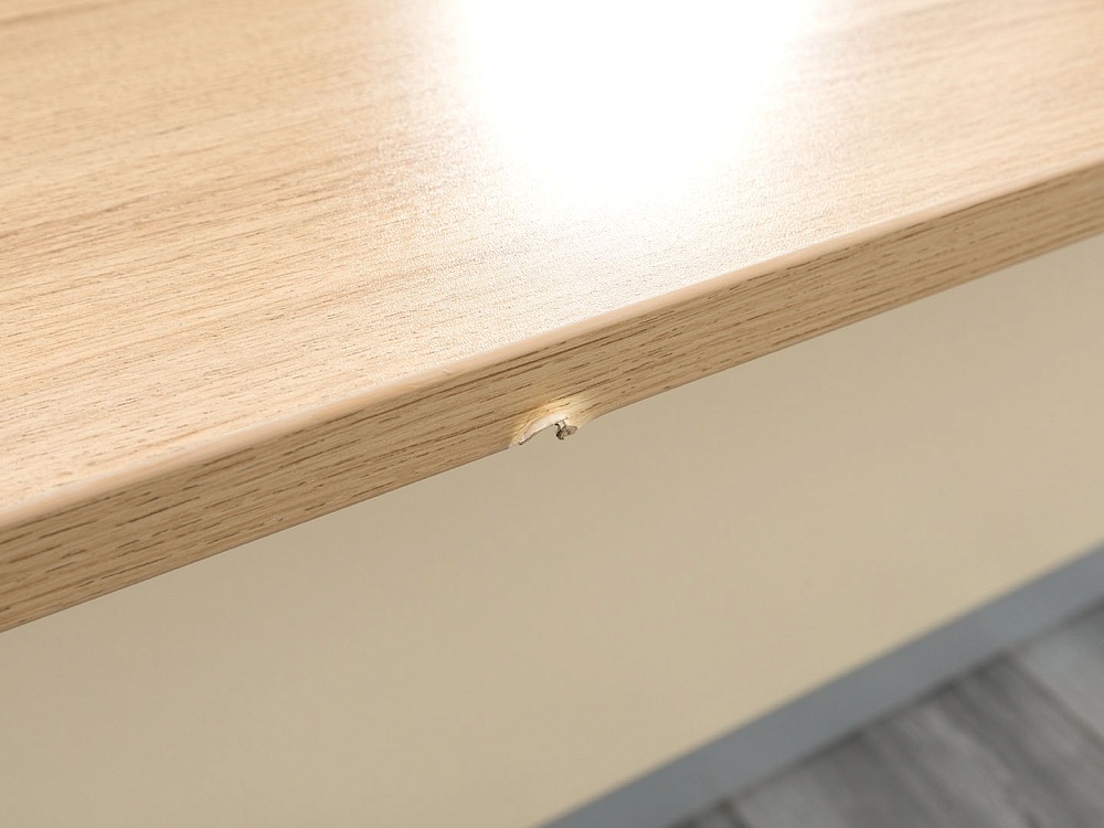 Офисный стол прямой  1 600х800х750 ЛДСП Зебрано   (СППЗ-05124)