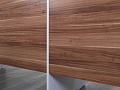 Комплект офисной мебели  3 200х815х1 140 ЛДСП Зебрано   (КОМЗ-26092)