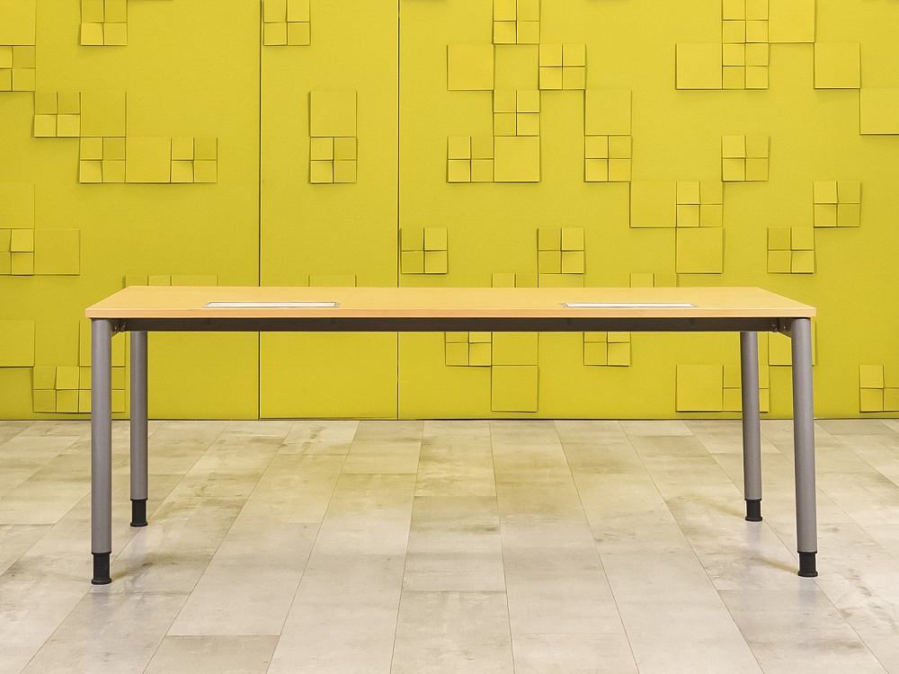 Стол для руководителя  Steelcase ЛДСП Бук Германия  СРПВ-23036