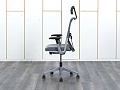 Офисное кресло руководителя  Haworth Кожа Серый Comforto 5910  (КРКС-07121)