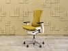 Офисное кресло руководителя на колесах Embody Herman Miller Кожа Зелёный США  КРКЗ-29125