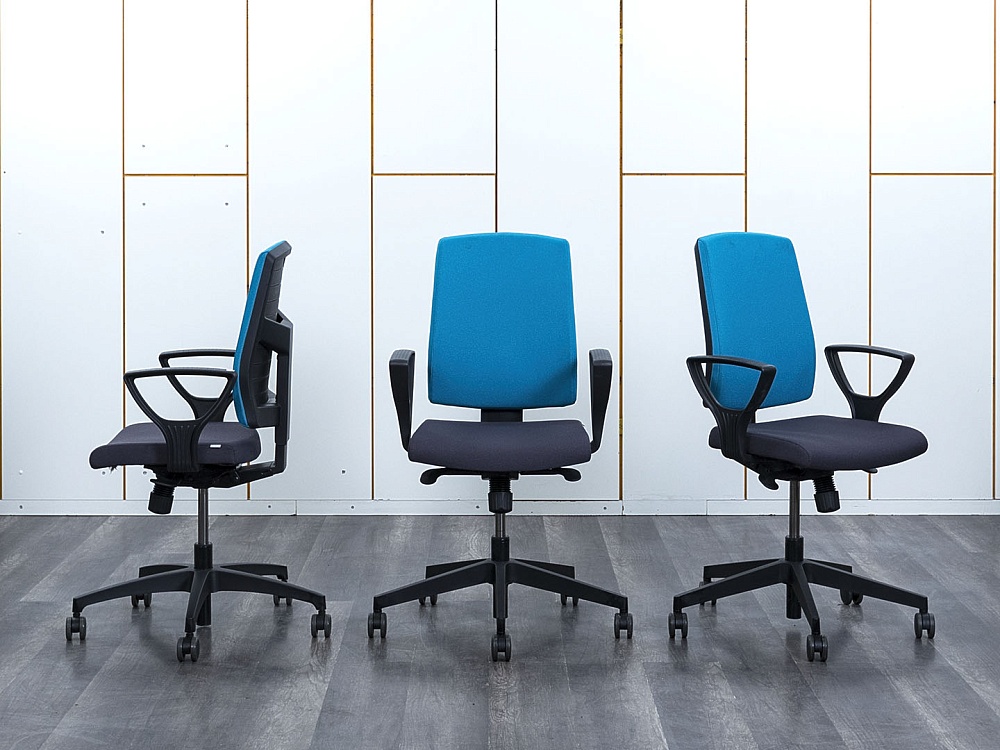 Офисное кресло для персонала  Profim Ткань Синий Raya  (КПТН-08063)