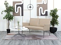 Офисный диван Walter Knoll Кожа Бежевый   (ДНКБ-20114)