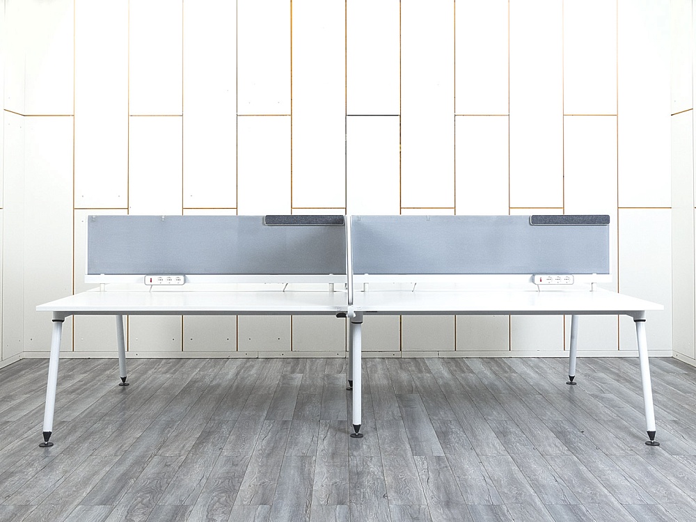 Комплект офисной мебели Herman Miller 3 200х1 650х1 190 ЛДСП Белый   (КОМБ-05084)