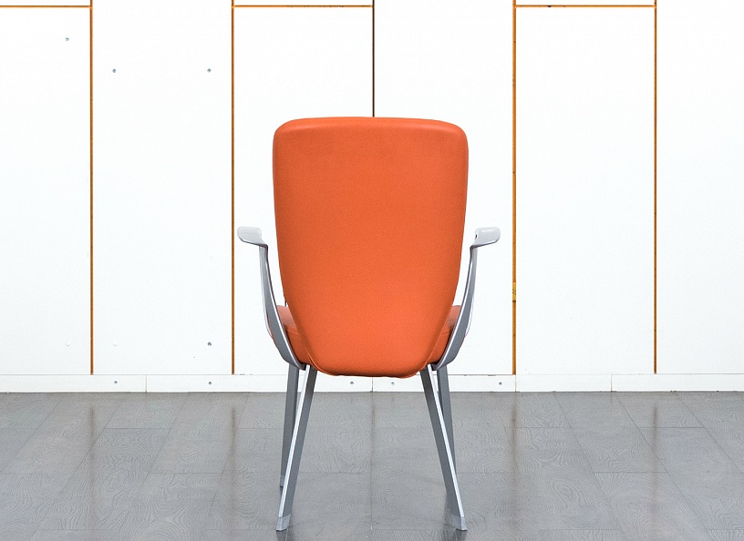 Конференц кресло для переговорной  Оранжевый Экокожа Kinnarps   (УНКО-24110)