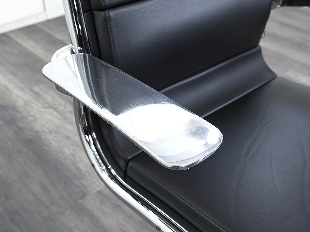 Комплект из 2-х кресел Sitland  Кожа Черный SIT IT MANAGER  (КНКЧК-16112)