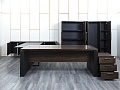 Кабинет руководителя Sinetica 2 280х2 000х730 Шпон Зебрано Ego Cotto  (КРЗ-07034)