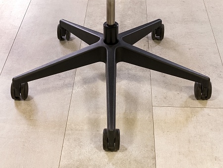 Офисное кресло для персонала на колесах NARBUTAS Ткань Серый Литва_КПТС-151223