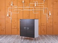 Шкаф для документов Sinetica 1 000х440х1 190 Шпон Венге DADO  (ШД4ДЕ-15054)