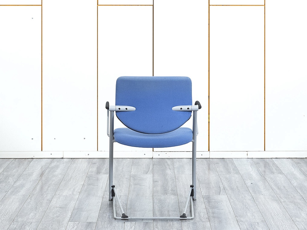 Конференц кресло для переговорной  Синий Ткань SteelCase   (УДТН-01074)