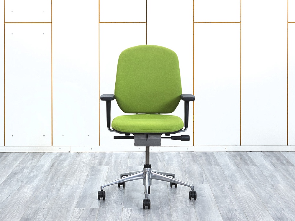 Офисное кресло для персонала  VITRA Ткань Зеленый   (КПТЗ-11014)