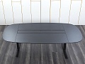 Офисный стол для переговоров Bene 2 600х1 350х780 МДФ Черный T-Meeting Австрия (СГПЧ-03112)
