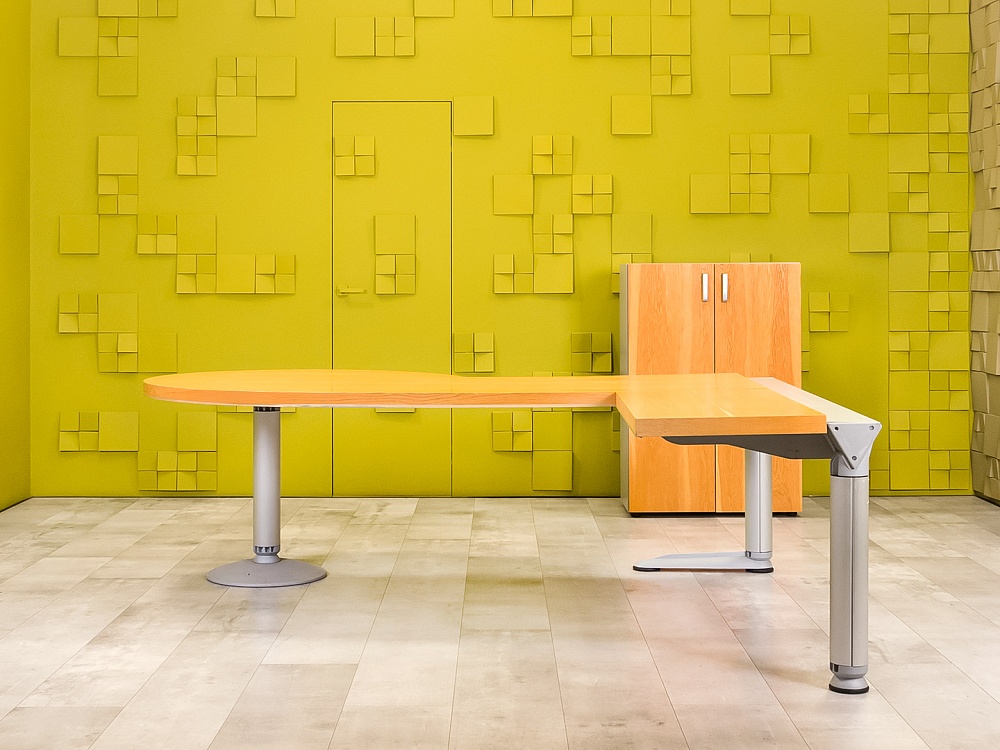 Кабинет руководителя ЛДСП Ольха Импорт_КРЛ-070823