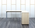 Купить Комплект офисной мебели стол с тумбой  1 600х1 600х750 ЛДСП Клен   (СПУВ1Кп-13033)