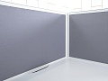 Комплект офисной мебели Techo 4 900х2 030х1 320 ЛДСП Белый   (КОМБ-26092)