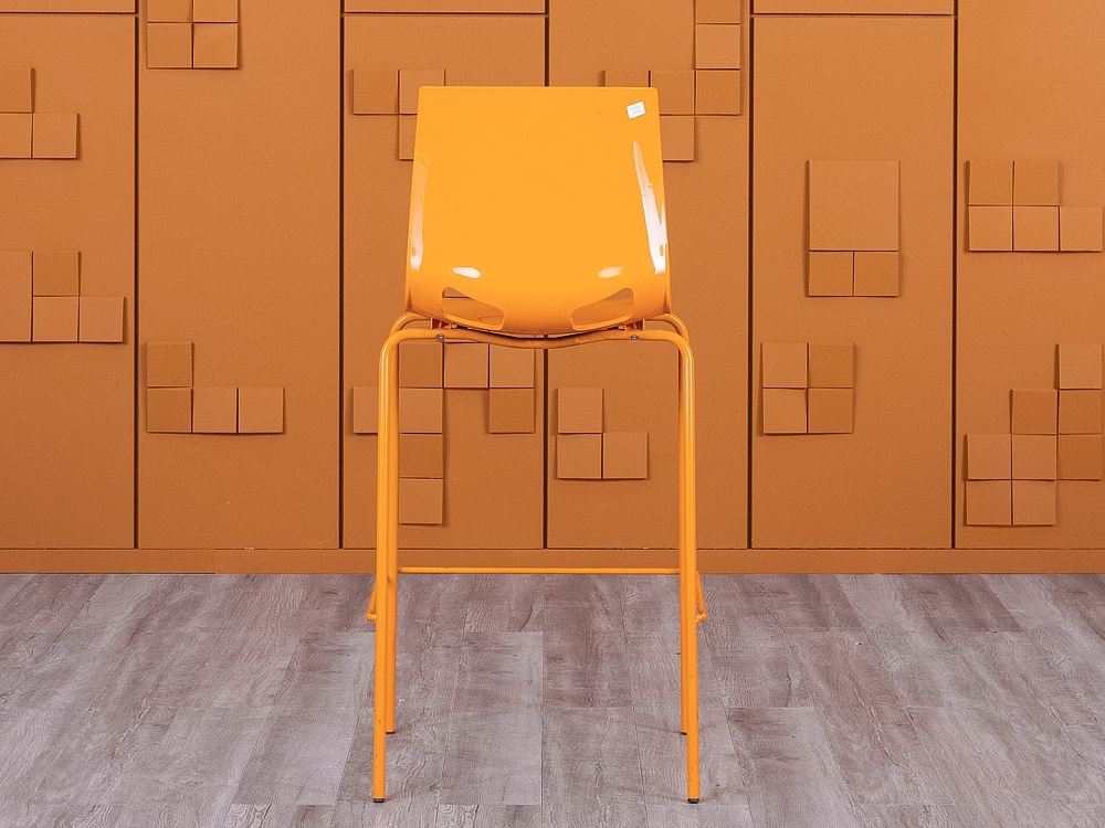 Барный стул  Пластик Оранжевый   (УНПО1-20025)