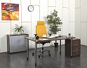 Купить Комплект офисной мебели стол с тумбой  1 500х900х750 ЛДСП Зебрано   (КОМЗ-16061)