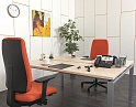 Купить Комплект офисной мебели  1 600х1 250х740 ЛДСП Бук   (КОМВ-13071)