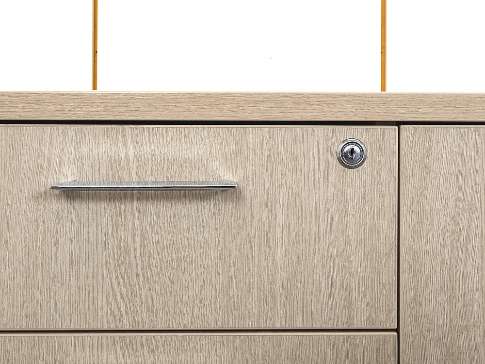 Стол для руководителя Sinetica 2 000х1 000х750 ЛДСП Зебрано   (СРПЗк-20034)