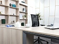 Кабинет руководителя SteelCase 1 600х2 000х750 ЛДСП Клен   (КРВ-26112)