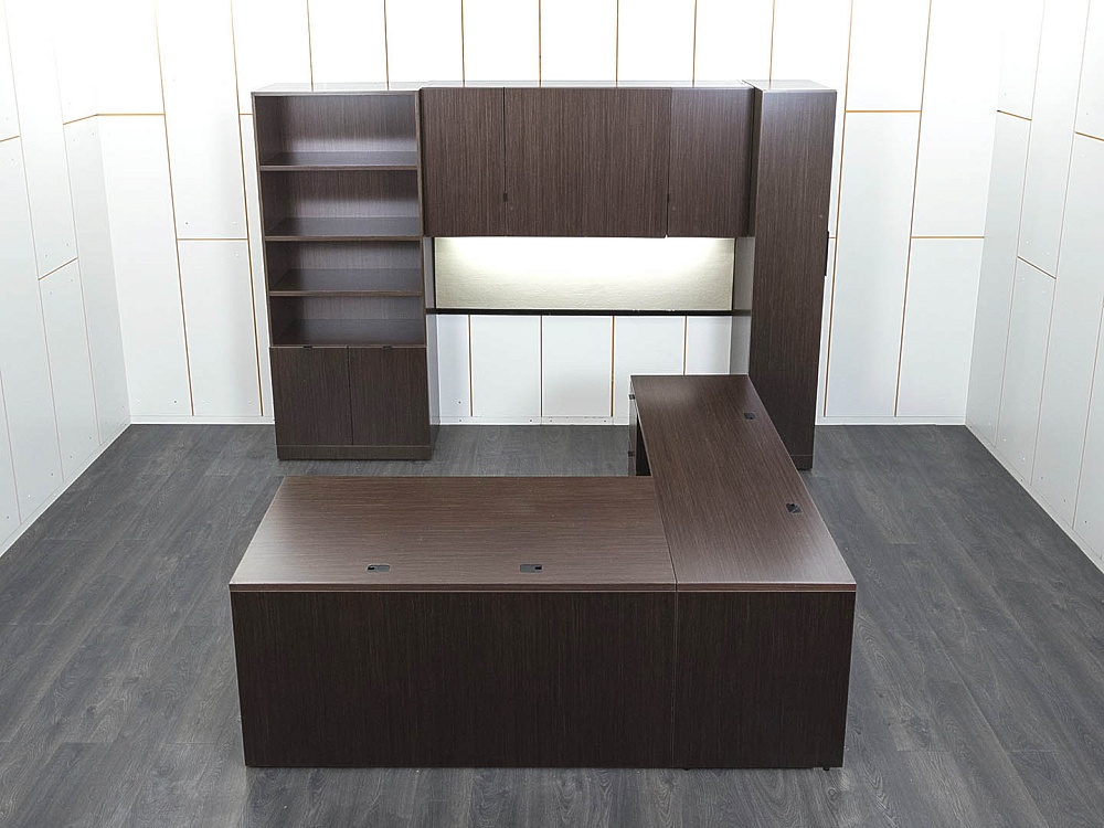 Кабинет руководителя Walter Knoll 2 130х1 830х750 ЛДСП Венге   (КРЕ-15091)