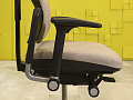 Офисное кресло руководителя Please 2 Ergonomik Steelcase Кожа Бежевый Германия  КРКБ-29016